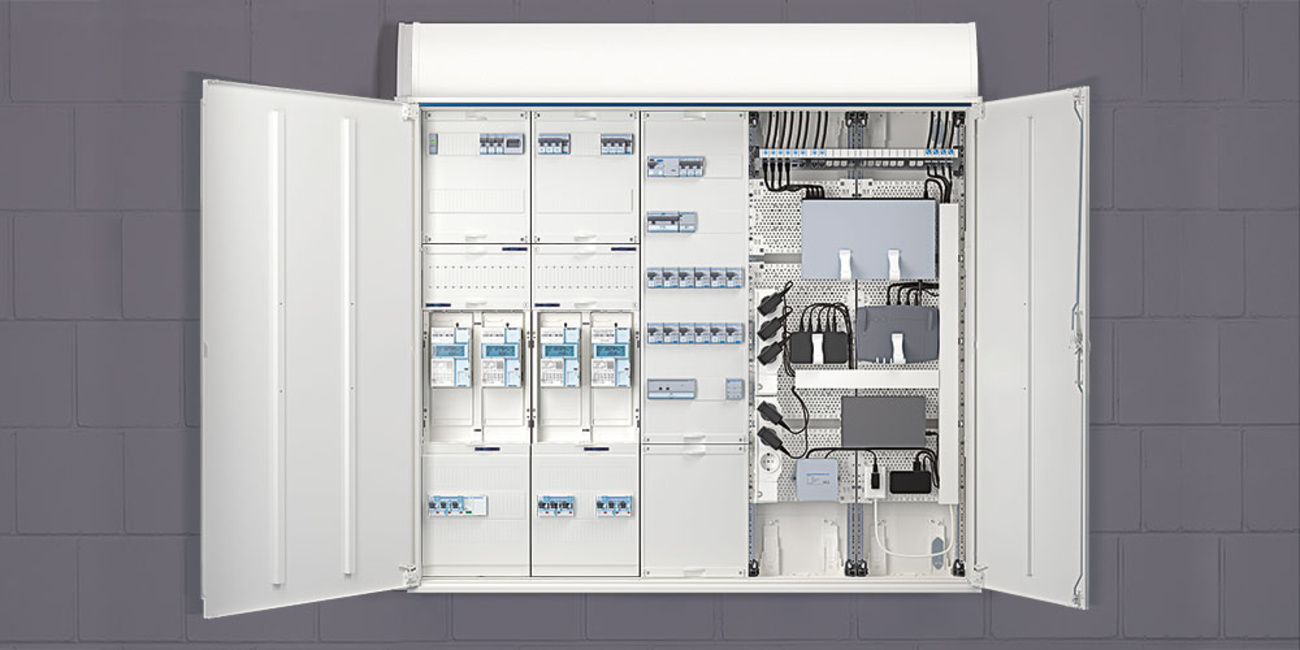 Technikzentrale bei Schneider Elektrik in Marktheidenfeld