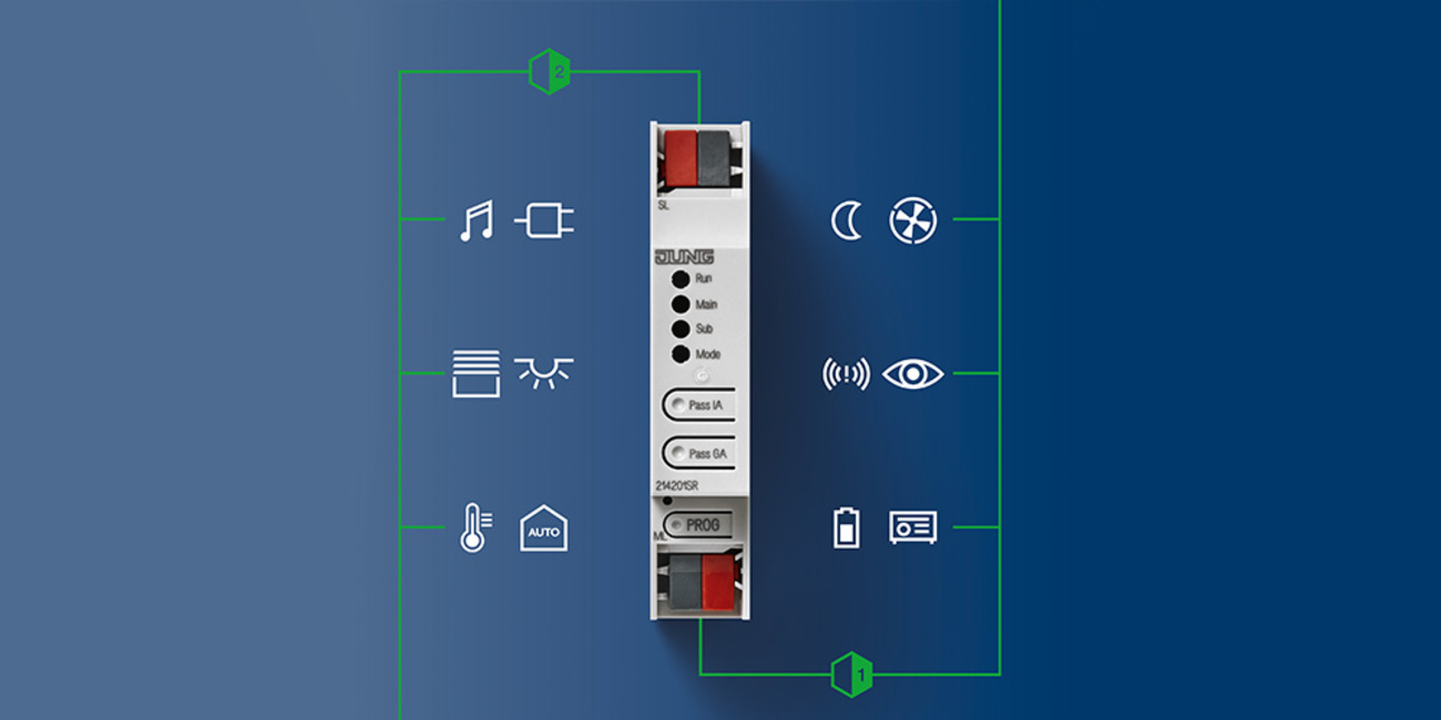 KNX Bereichs- und Linienkoppler bei Schneider Elektrik in Marktheidenfeld