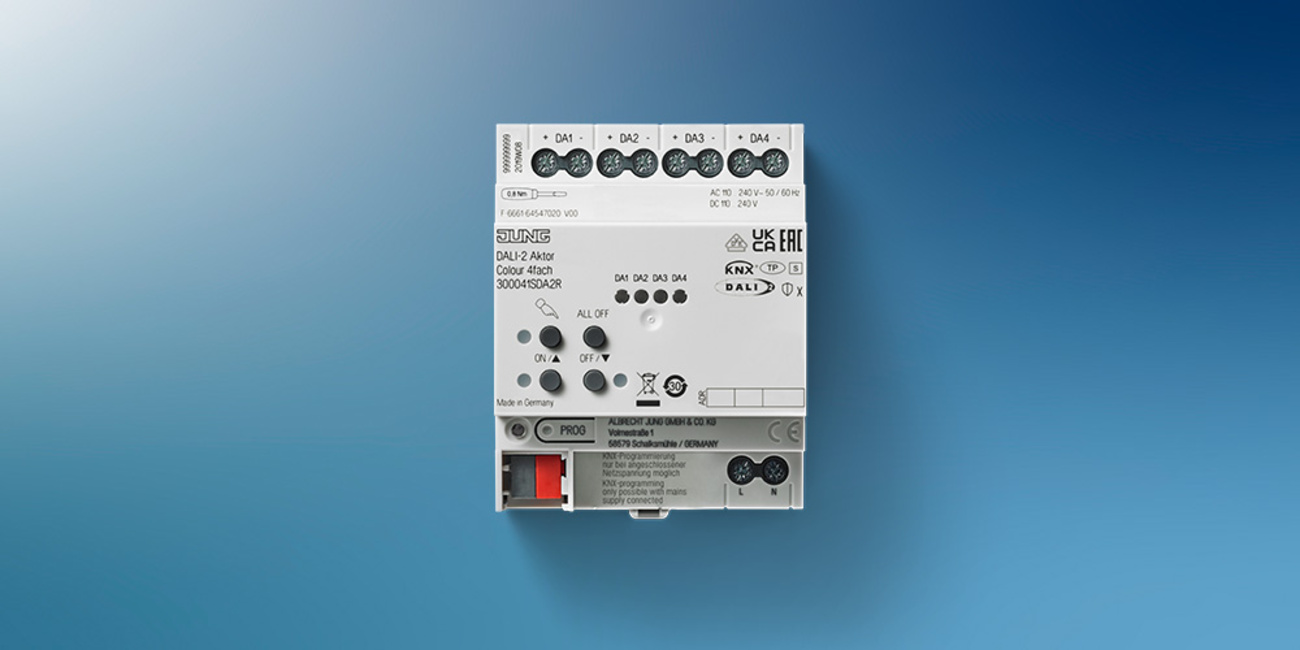 KNX DALI 2 Gateway Colour bei Schneider Elektrik in Marktheidenfeld